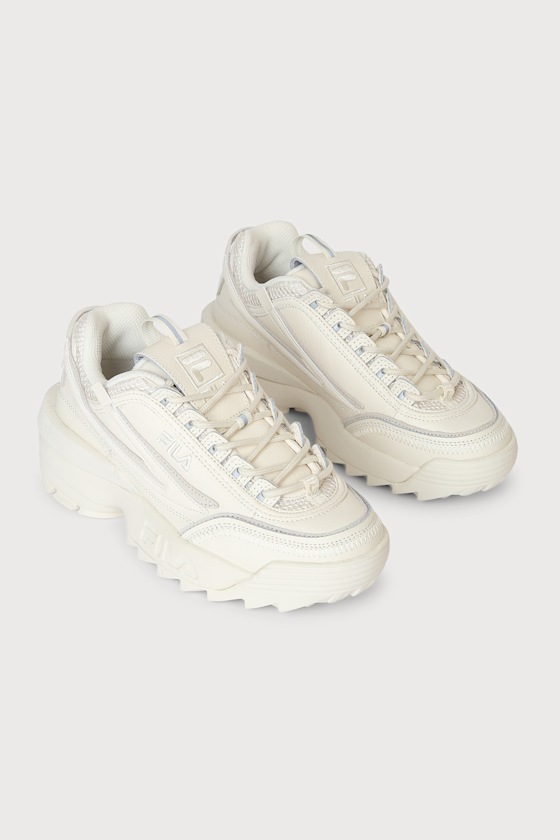 Disruptor II EXP Gardenia Leather Sneakers 3