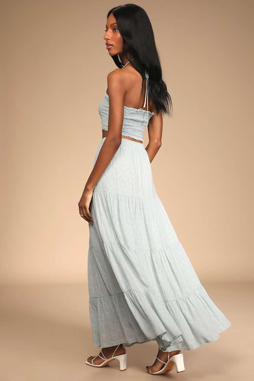 blue and black corset dress Regalia Mesh High Slit Maxi – kalisa Size 30 Austin Kincaid With A Size:Size 3t landing:Dress Shoes
