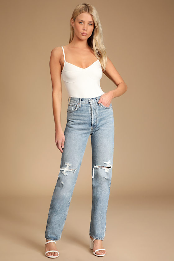 AGOLDE 90's Pinch Waist - Light Wash 