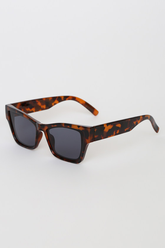 Modern Trends Brown Tortoise Cat-Eye Sunglasses
