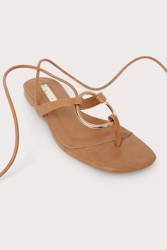 billini lace up sandals