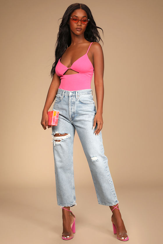 Hot Pink Bodysuit