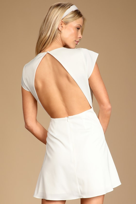 Women's Halter Backless Short Bodycon Dress Sleeveless Tie Back Party Club  Mini Dresses,M，G197580 - Walmart.com