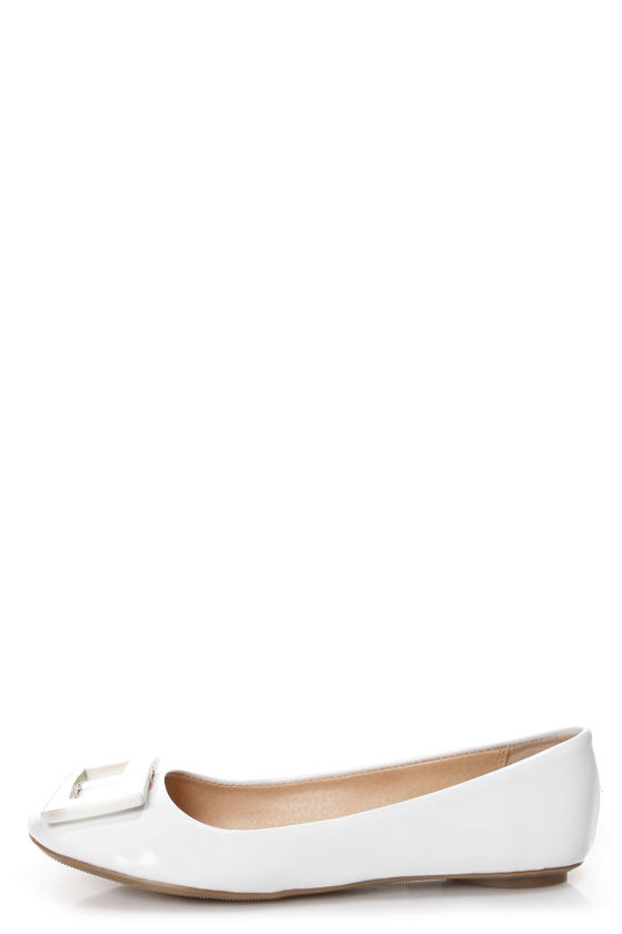 buckle ballet flats