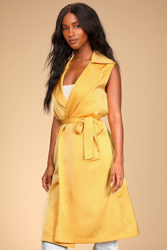 Mustard yellow duster shop