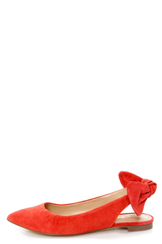 Report Shelli Coral Back-Bow Slingback 