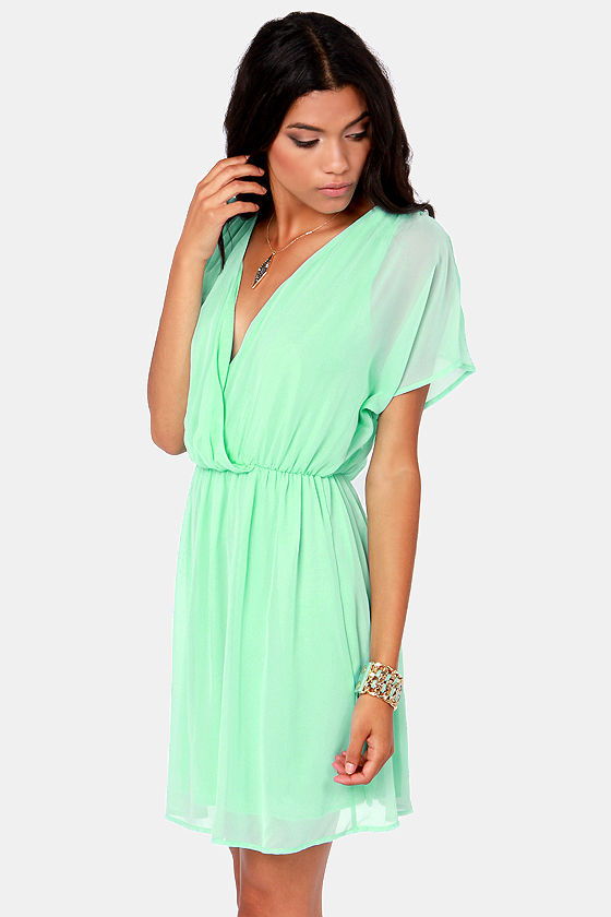 mint green summer dress