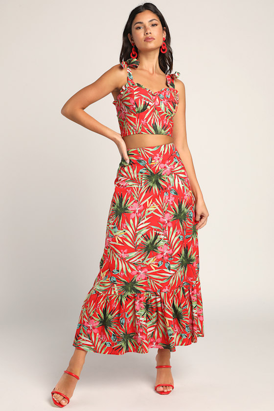 トップス TR Tropical Big Ribbon Bustier Cheer Me On Bow Tube