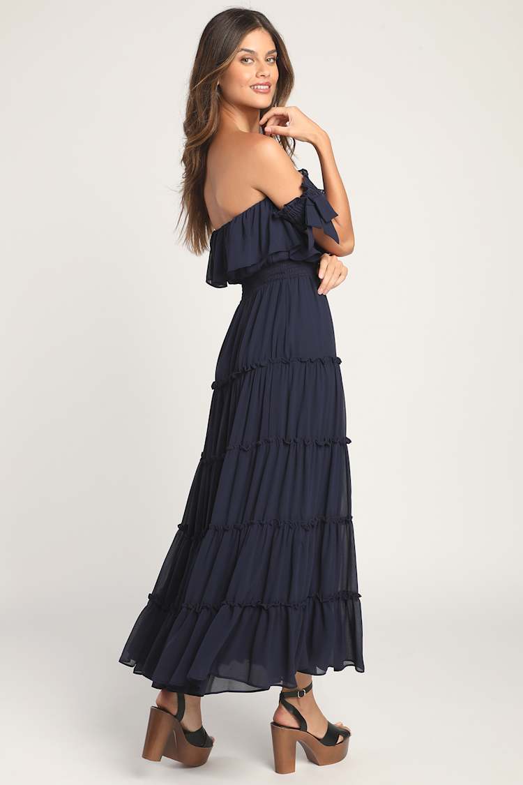 polka dot dress flowy POLKA DOT MAXI main image 0