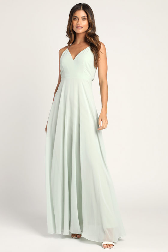 Kendall Mint Maxi Dress
