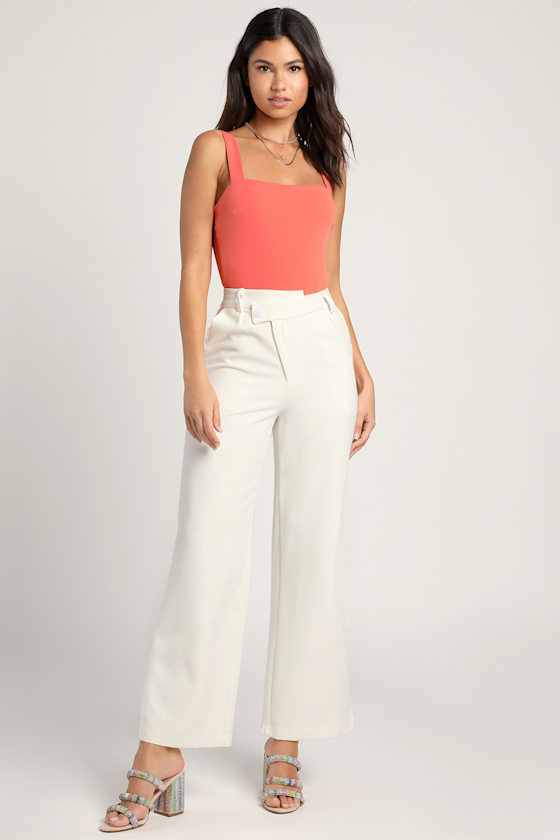 Symbolize Coral Pink Sleeveless Bodysuit 2