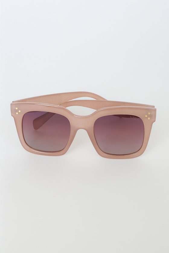Waverly Pink Oversized Sunglasses 3
