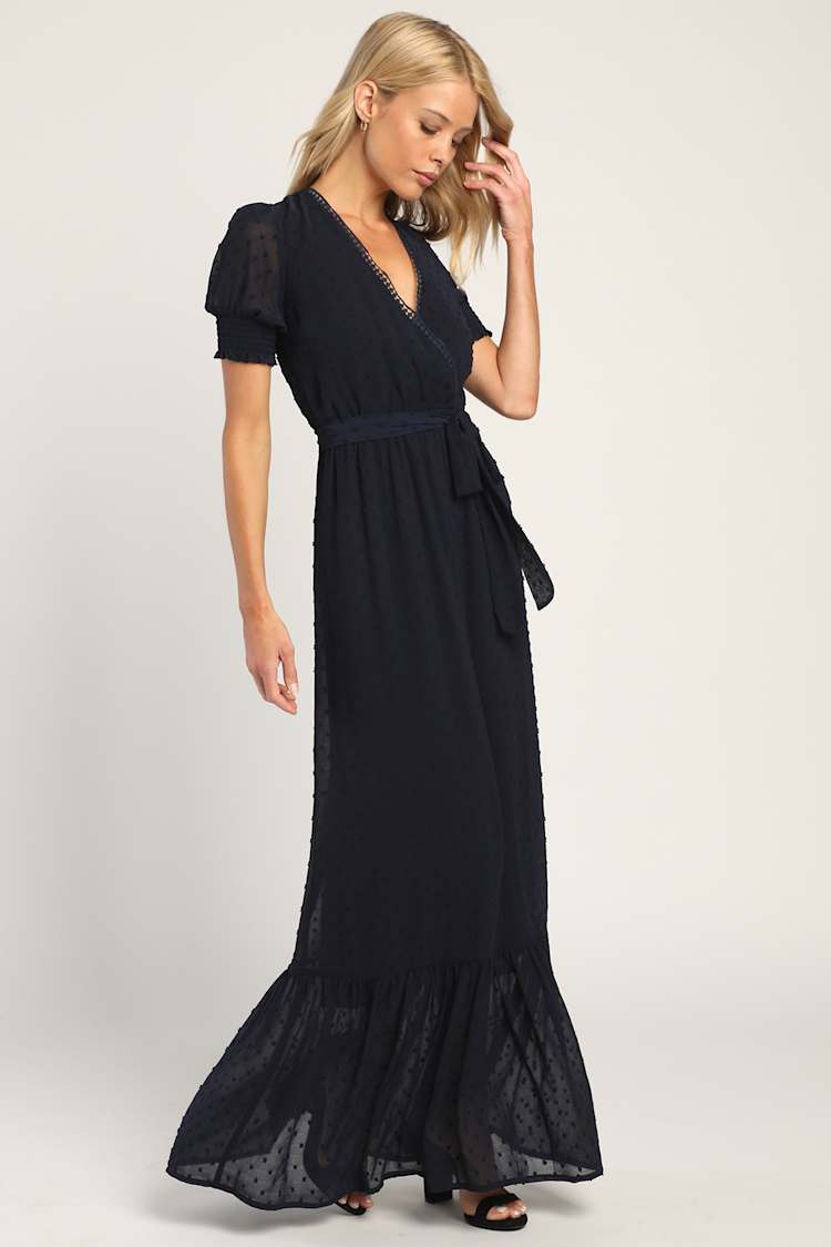 green emerald velvet dress Falling For You Pearl Embellished Maxi Dress main image 0