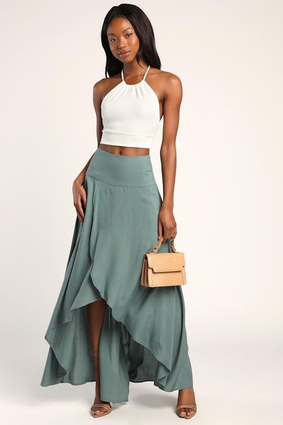 high low skirt