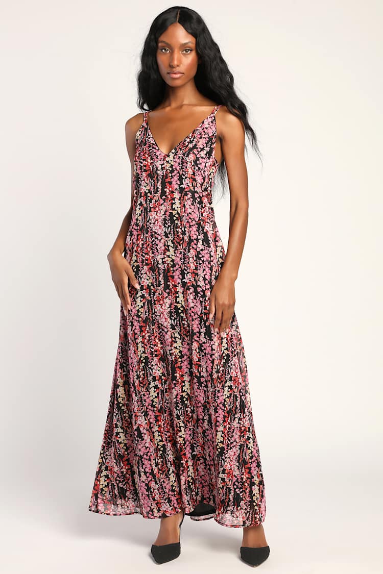 slim fit dress slacks Boho Dress, Chiffon Maxi Dress