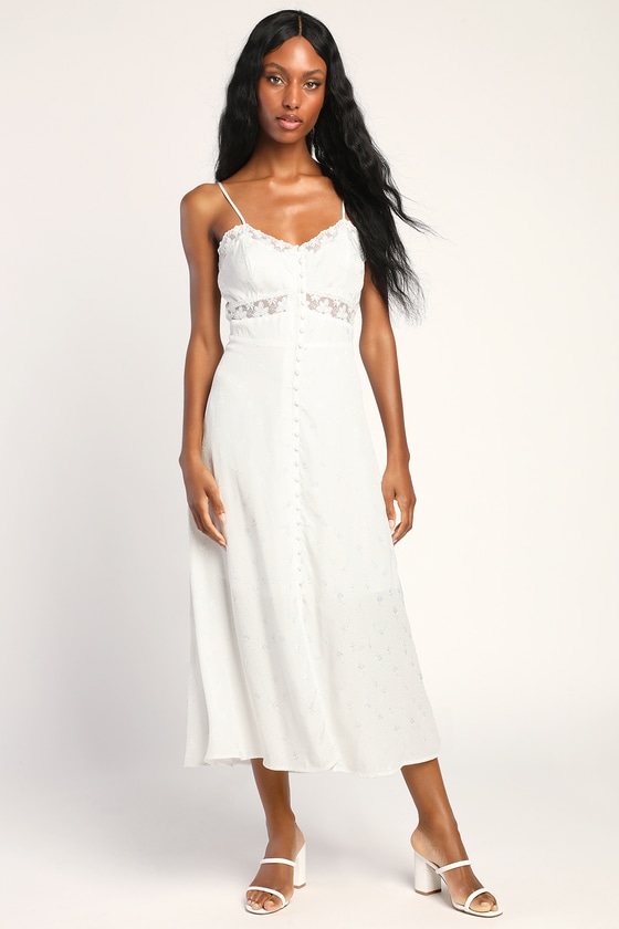 Keyneck Jacquard Dress Laube blanc 直販正本 - www.woodpreneurlife.com