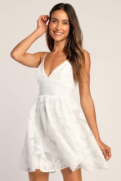 strapless open back dress Cute White Lace Tulle Princess Girls Birtrhday Christmas Party Dress —  Bridelily