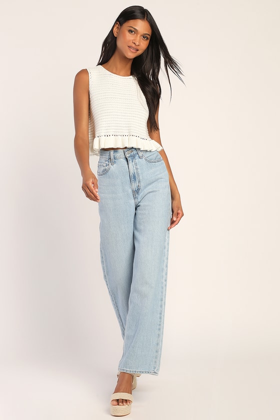 DICH HENDERSON Fluffy summer knit tank - VONDOT｜レディース