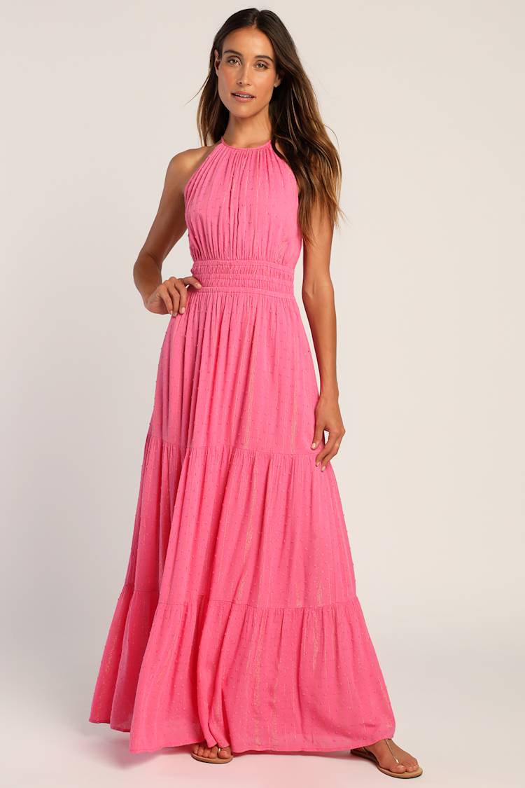 halter deep v dress Halter Deep V-Neck Pleats Sleeveless Mermaid Satin Long Prom Dress