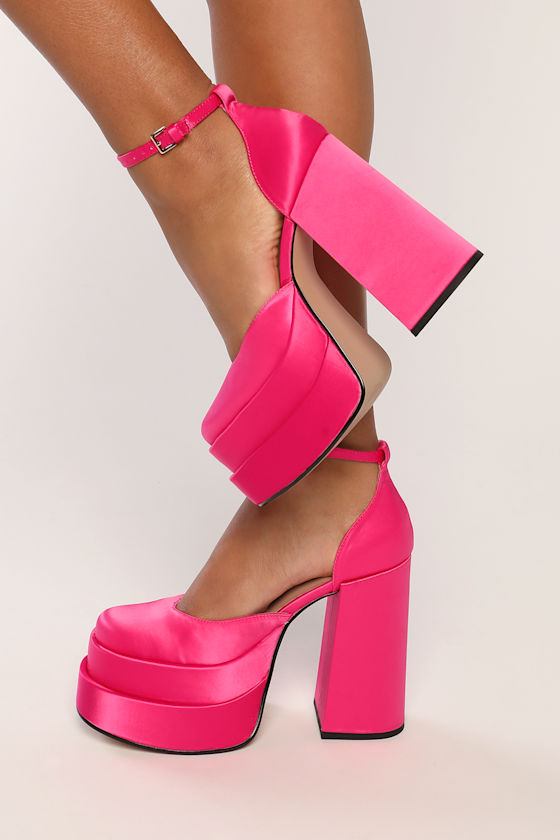CHARLIZE: PINK SATIN 1