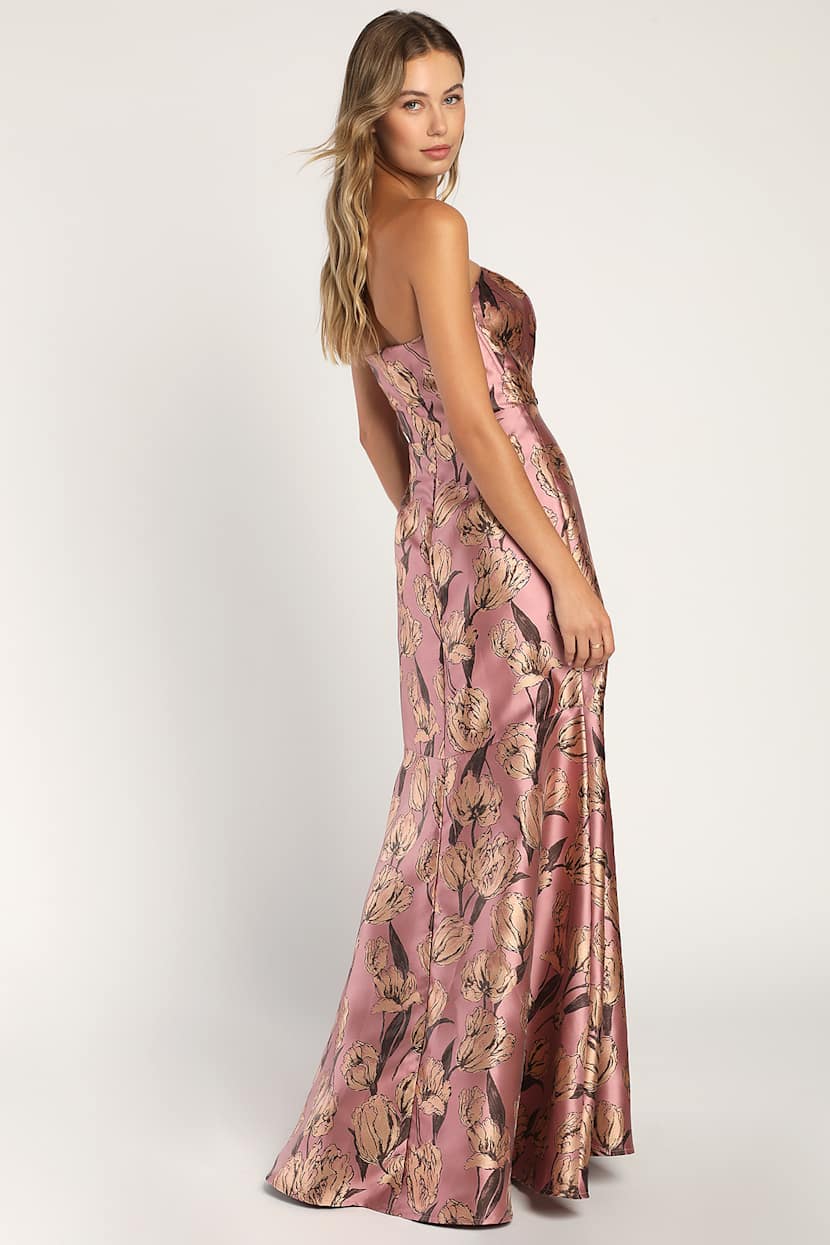 green emerald velvet dress Mermaid Mauve Off The Shoulder Dress