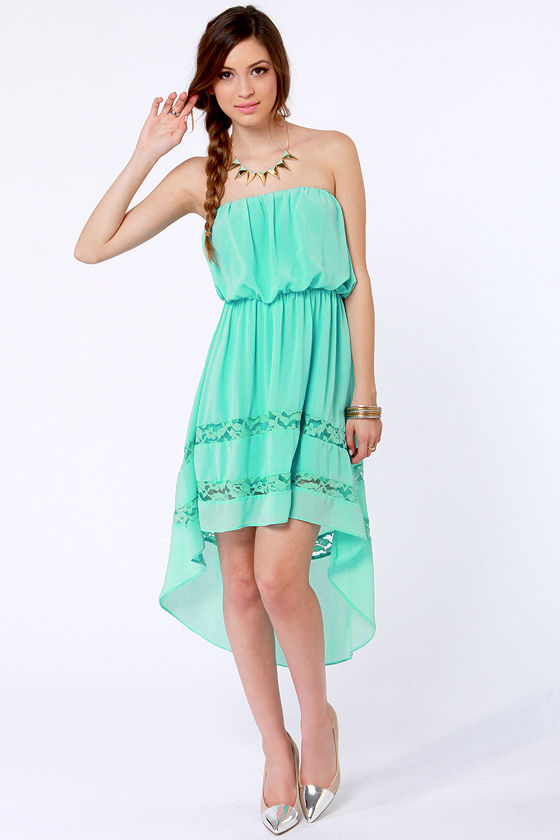 turquoise casual dress