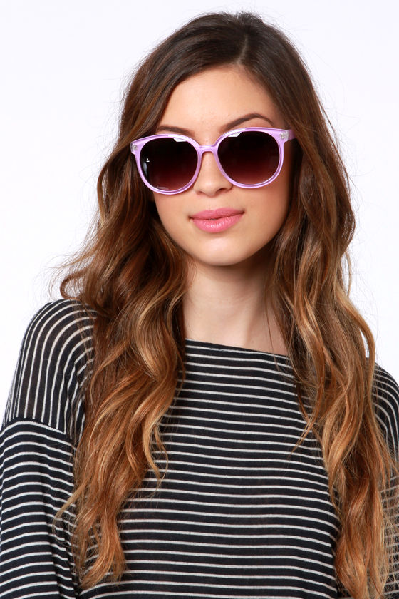 Money Lens-ers Lavender Sunglasses