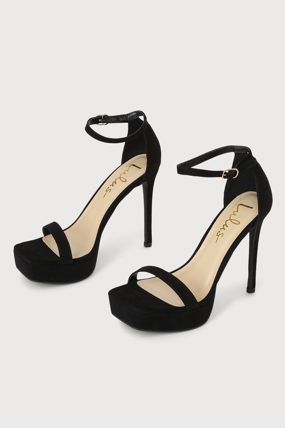 Party Wear Stylish Black Heels at Rs 1599/pair in Kanpur | ID: 26493650162