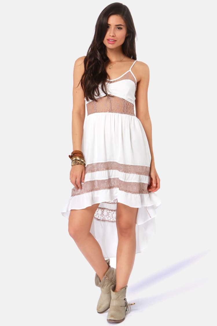 Lira Racey Lacey Dress - White Dress - Lace Dress - $50.00 - Lulus Lira Racey Lacey Dress - White Dress - Lace Dress - $50.00 - Lulus