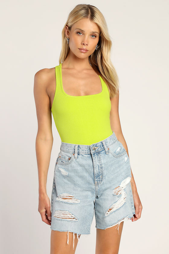 DAZE Denim 1999 Light Wash Shorts - Mid 
