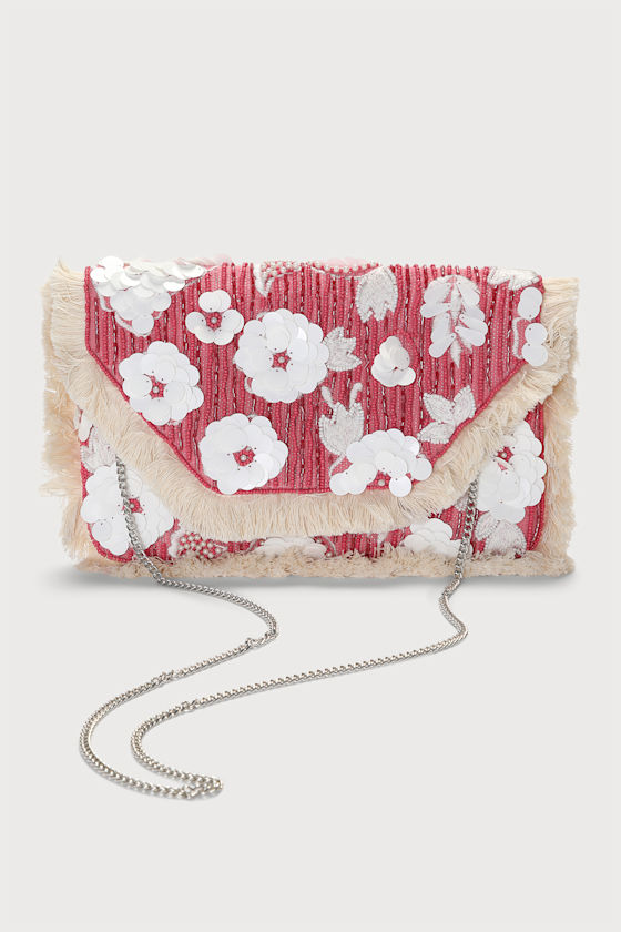 PICNIC FRINGE CLUTCH