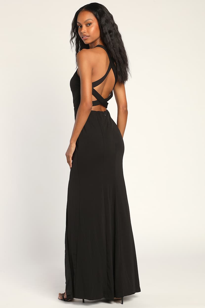 long sleeve maxi dress evening Missord V-neck Long Sleeve Split Maxi Dress XH1221 Online Sale – MISS ORD