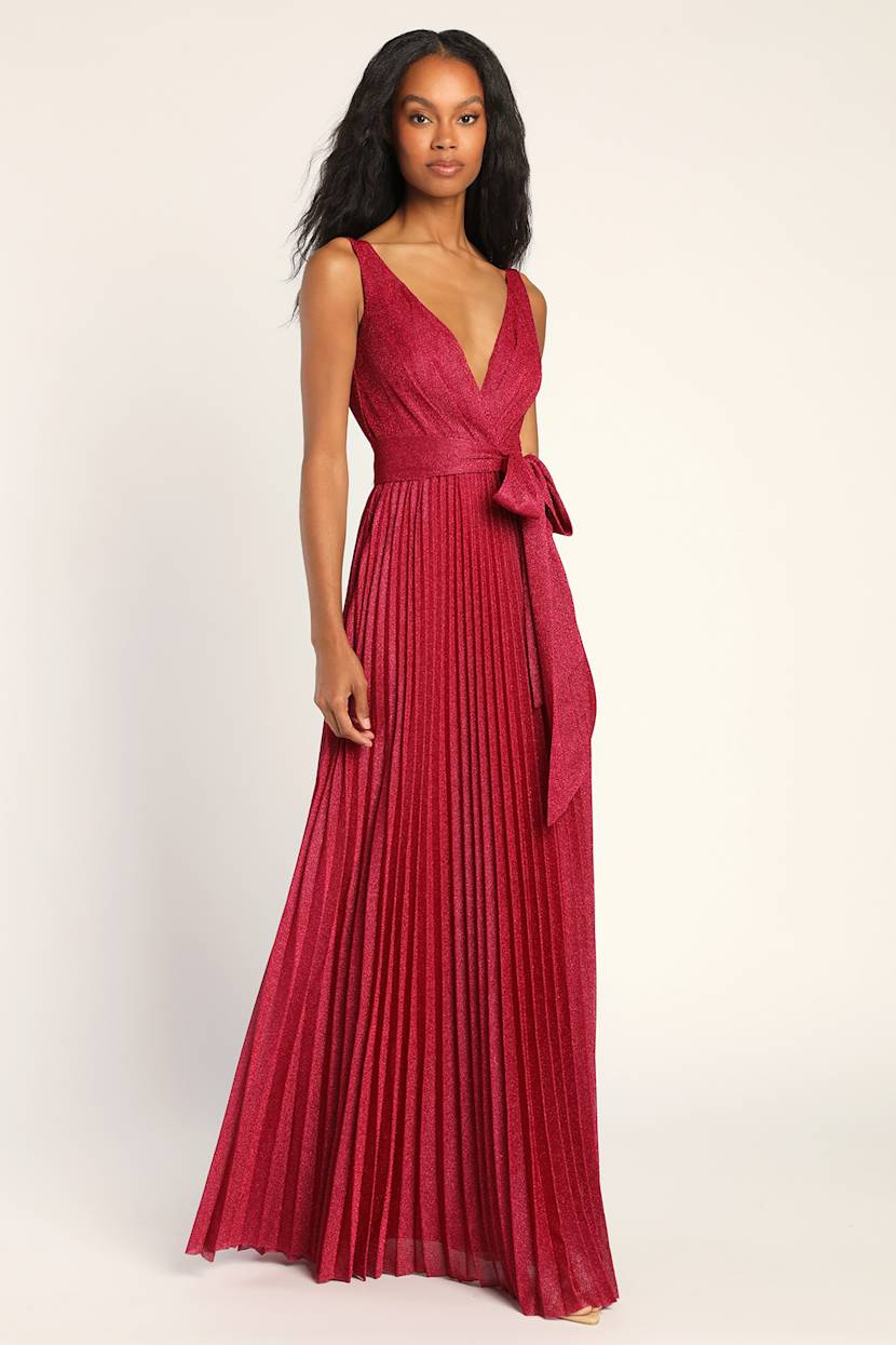 metallic magenta dress Long Metallic A-Line Prom Dress: Alyce 61801 Black/Fuchsia / 000