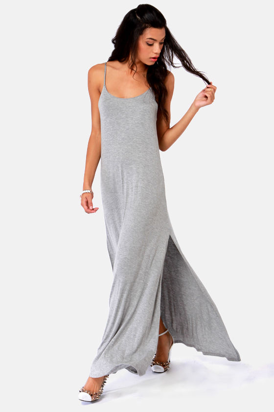 gray maxi