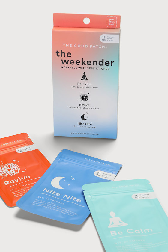 The Weekender Hemp-Infused Patch 12-Pack 2