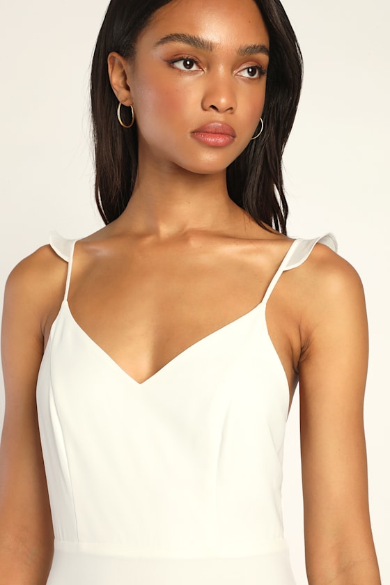 Meteoric Rise White Maxi Dress 2
