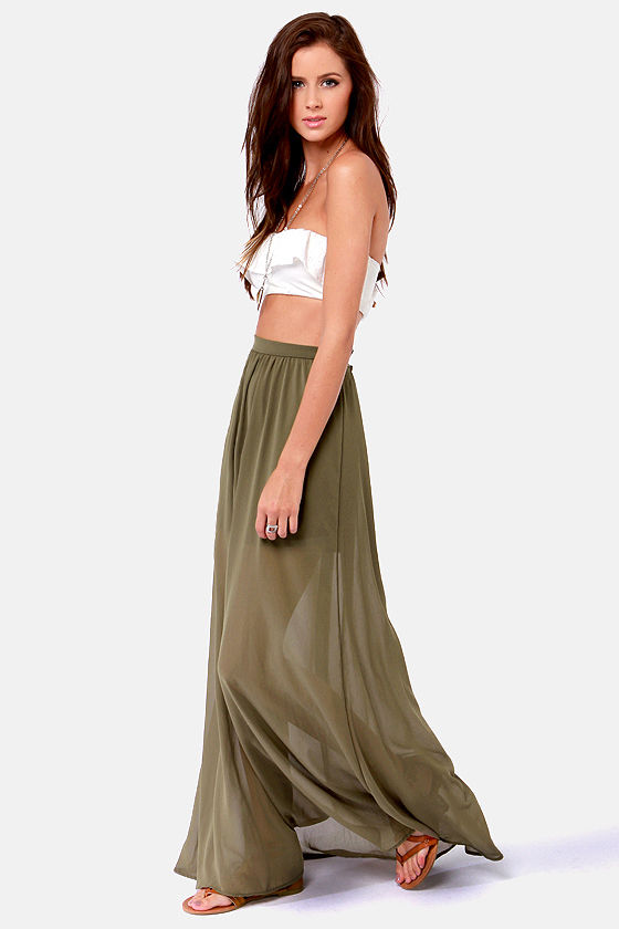 green maxi shirt