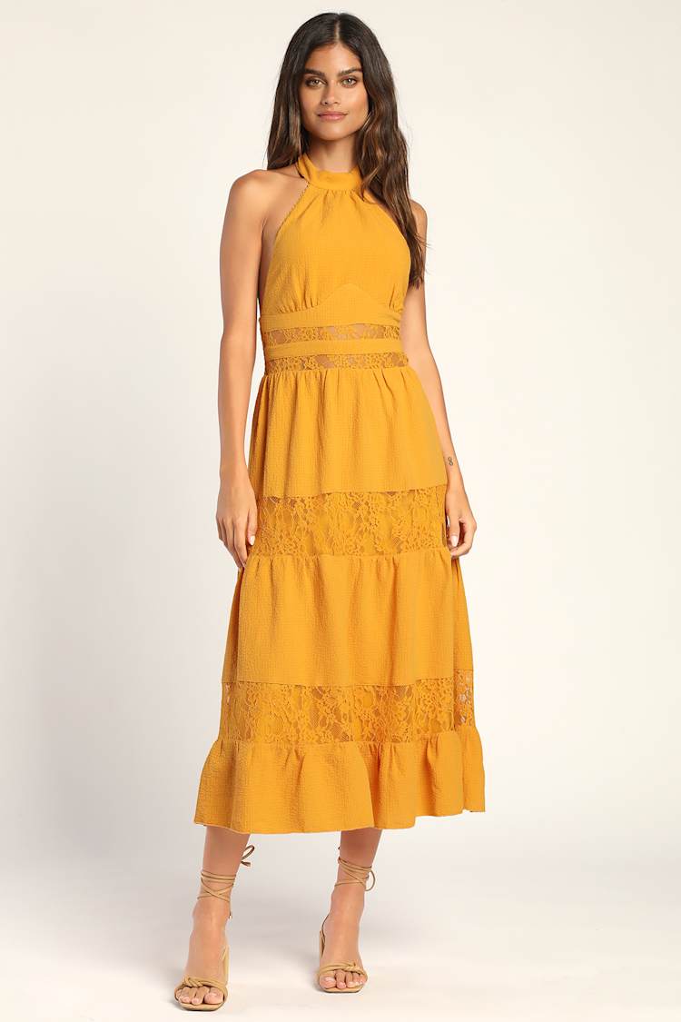lime green lace dress KAYLA Maxi Dress | Sheer Lace Maxi Dress main image 1