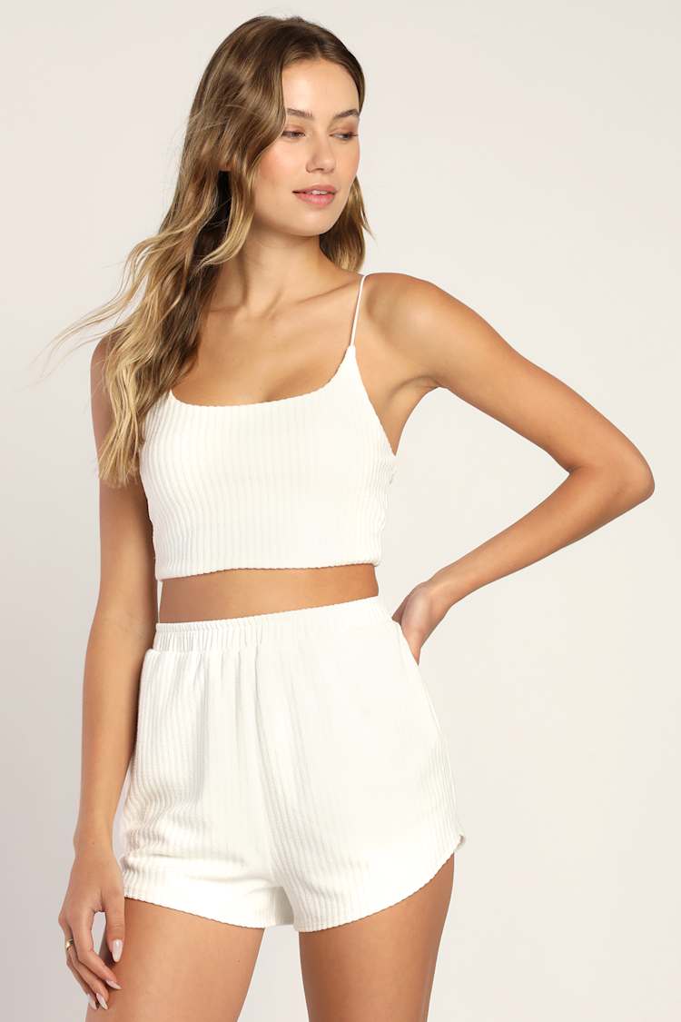 Crop Top Forever 21 Knitted Top Ribbed Knit Knit Top Cami Forever