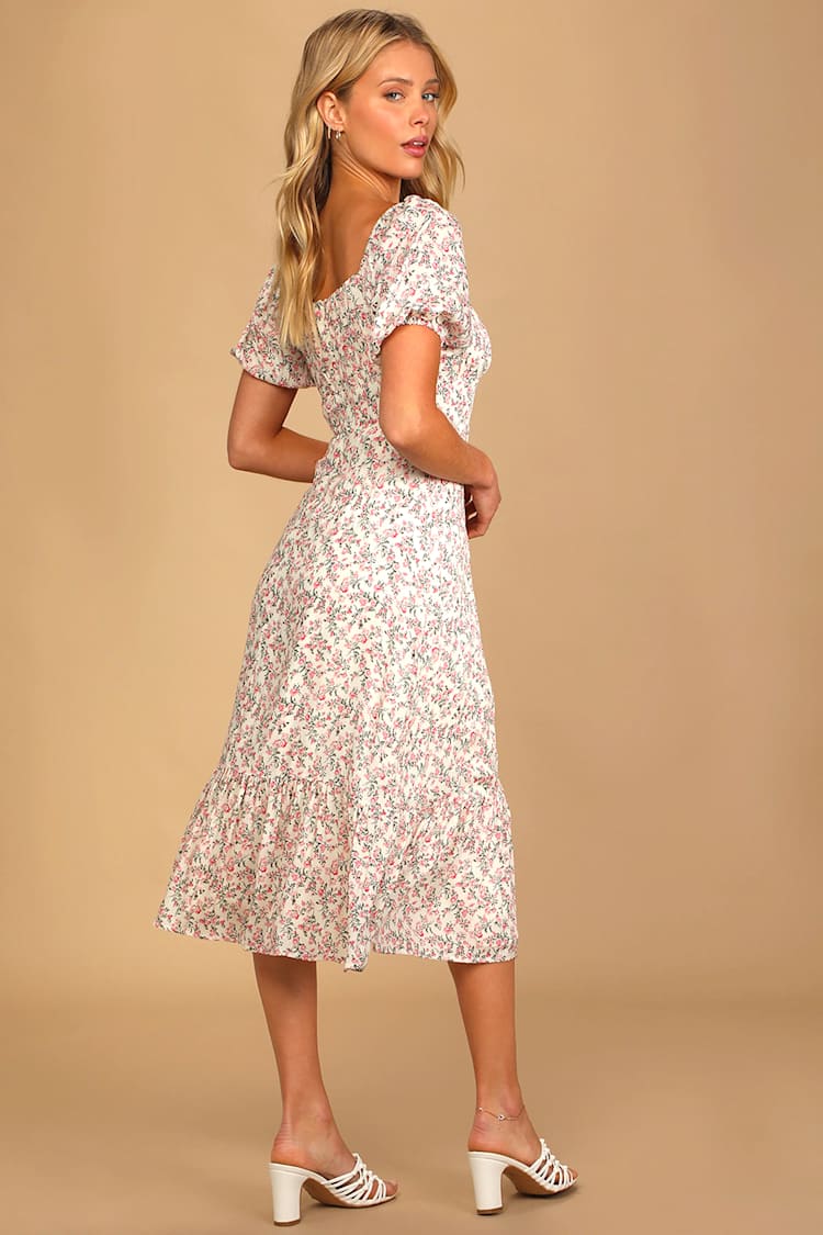 shades of cream dresses Posedly Midi Dress Color:TURKISH COFFEE ClosureType: snap Rachel Allan Blue And Feel effortlessly elegant in