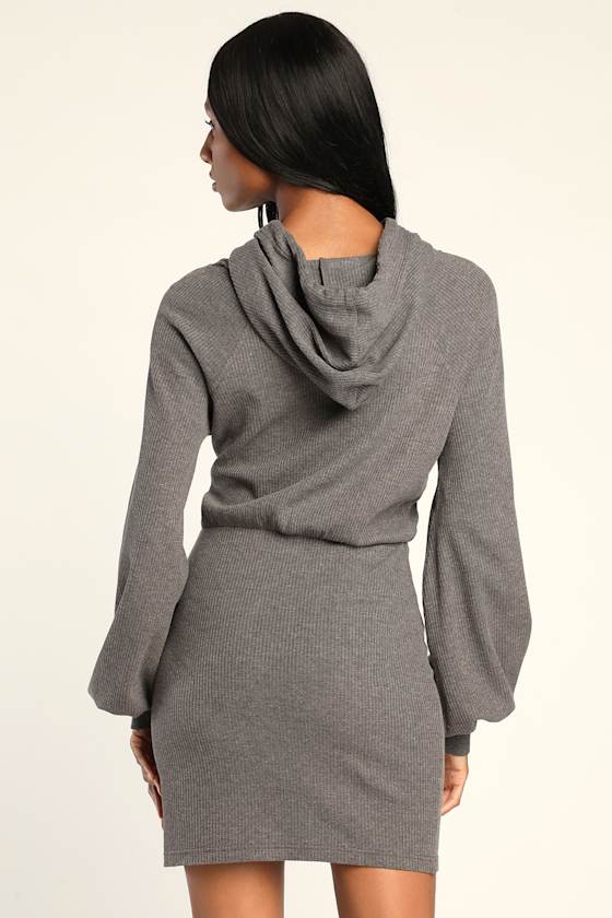 【Loulouseoul】Melting Hoodie Dress (Gray) Designer fashion, Seoul-fully created | W Concept