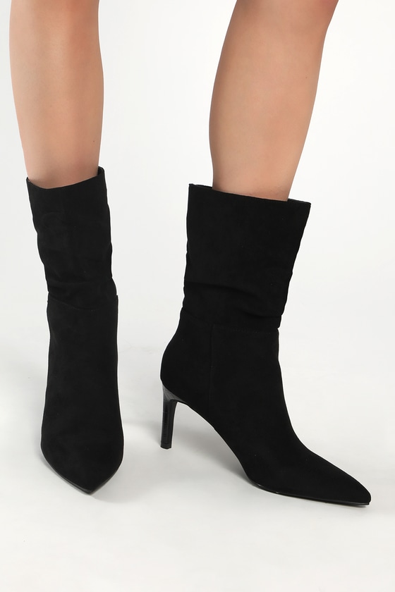 Stuart Weitzman Flare Block Heel Mid Calf Boot (Women) | Nordstrom