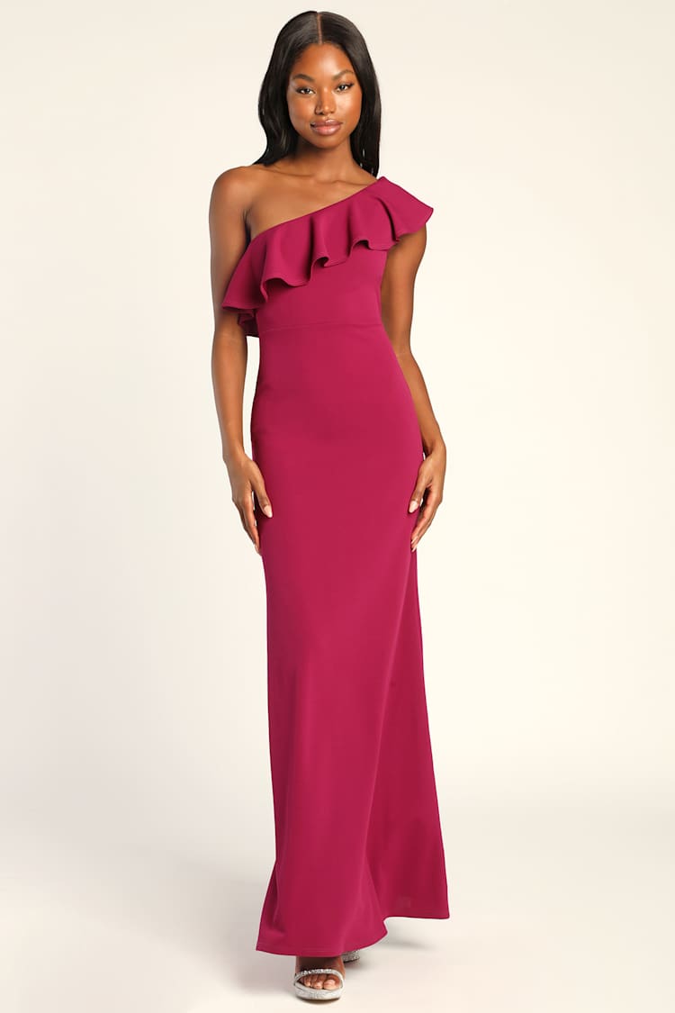 long maroon maxi dress Murphy Maxi Dress