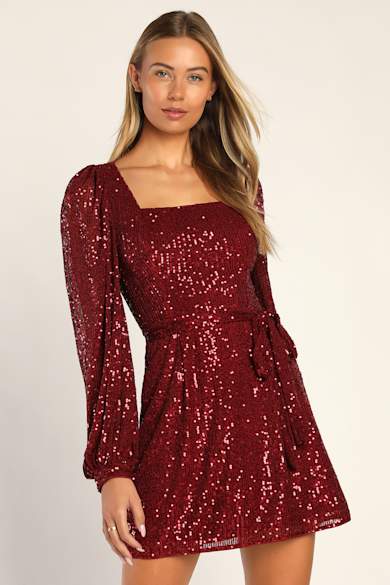 burgundy homecoming dresses 2018 Off Shoulder Cute Short Lace Dark Red Homecoming Dresses 2018, CM476 –  SposaBridal main image 0