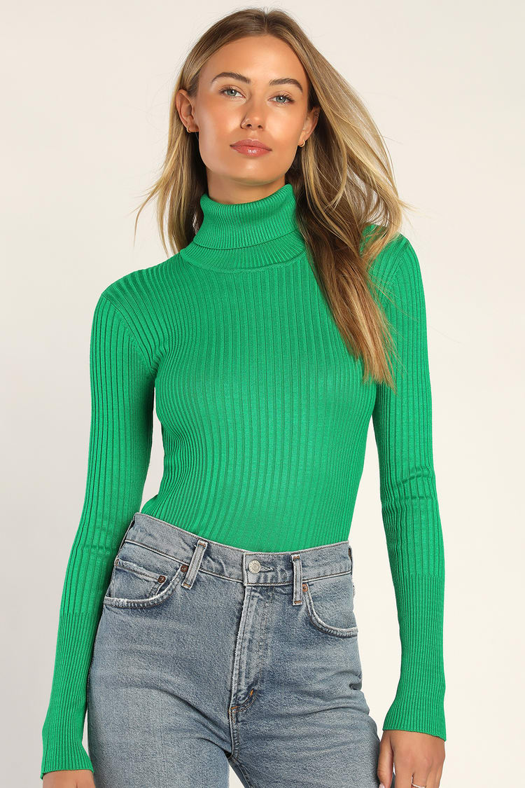 Lime Green Turtleneck Sweater | estudioespositoymiguel.com.ar
