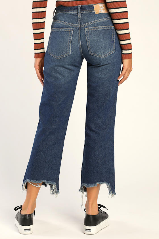 【Free People】マギー ミッドライズ ストレート Free People Maggie Mid-Rise Straight-Leg Jeans — east beach yoga