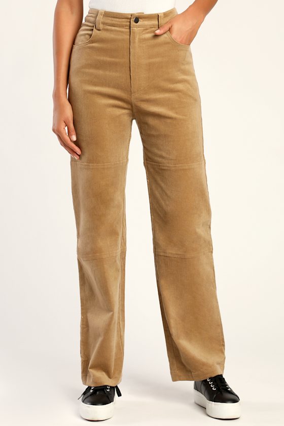 【LOULOUSEOUL】Linda Boots Cut Corduroy Pants (Brown) 618bkZHg7gL._AC_SY550_.jpg