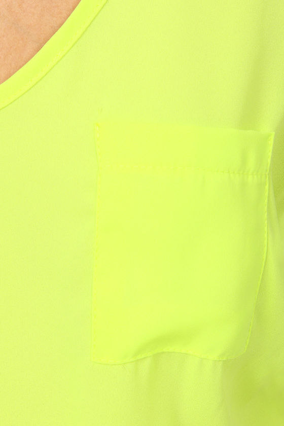 Pretty Highlighter Yellow Dress Beige Dress Color Block Dress 36.00