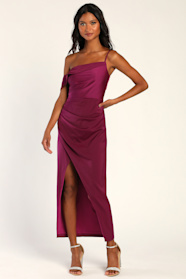 Magenta Dress