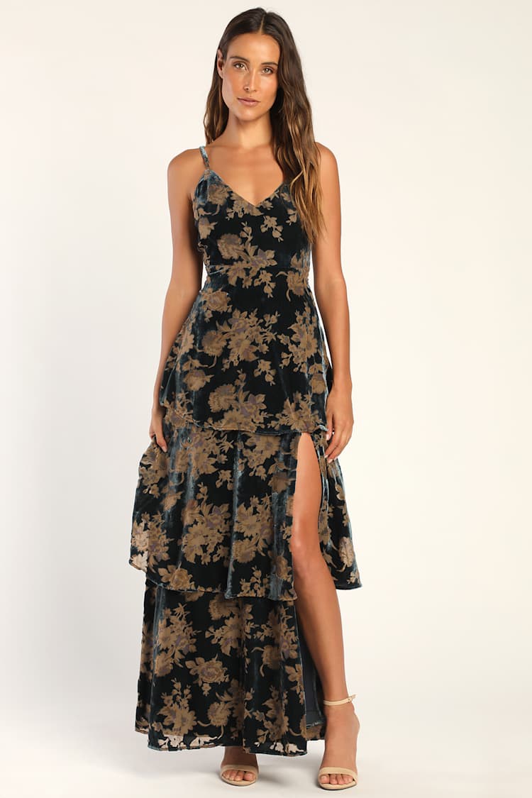 maternity maxi dress coral Khalesia Maxi Dress